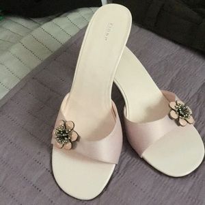 Fioni Pink Peau de Soie Shoe